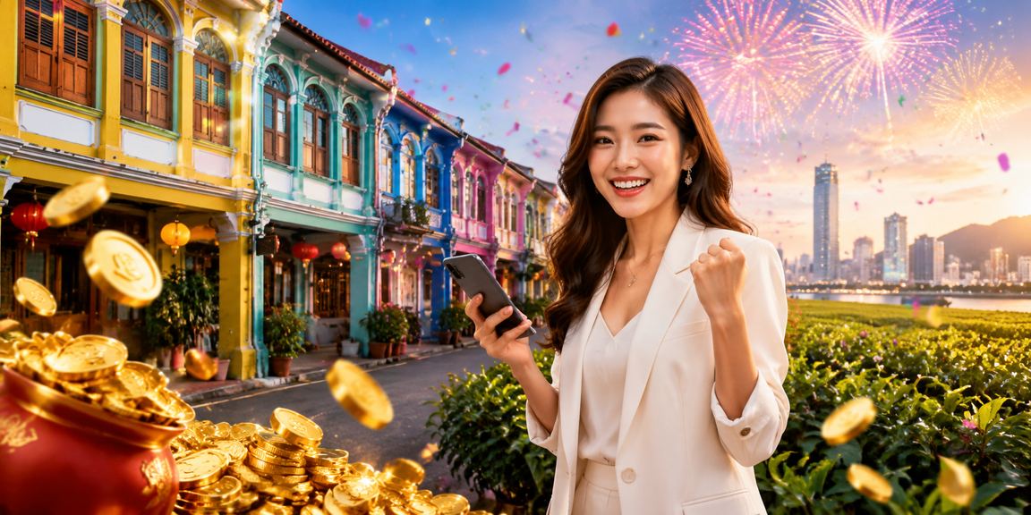 Pemain kasino mudah alih di Pulau Pinang memainkan baccarat dan blackjack
